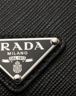 Prada Saffiano Leather Badge Holder - Image 2